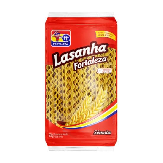 Imagem de Fortaleza massa semola lasanha 500g