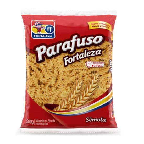 Imagem de Fortaleza massa semola parafuso 500g