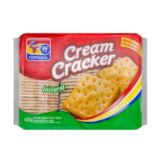 Imagem de Fortaleza bisc cream cracker integr 400g