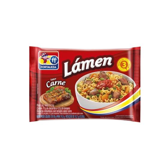 Imagem de Fortaleza lamen carne 74,3g