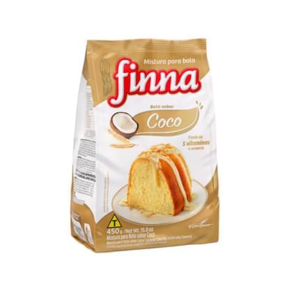 Imagem de Finna mistura para bolo coco 450g