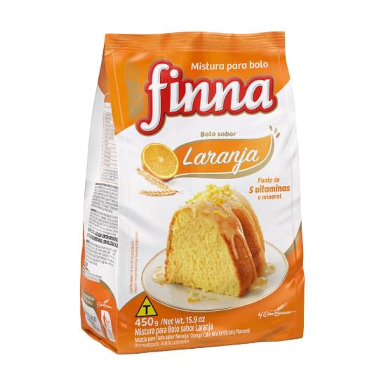 Imagem de Finna mistura para bolo laranja 450g