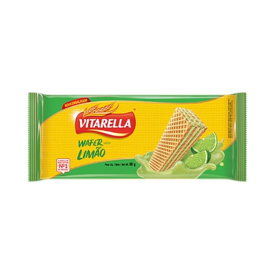 Imagem de Biscoito wafer vitarella limão 80g