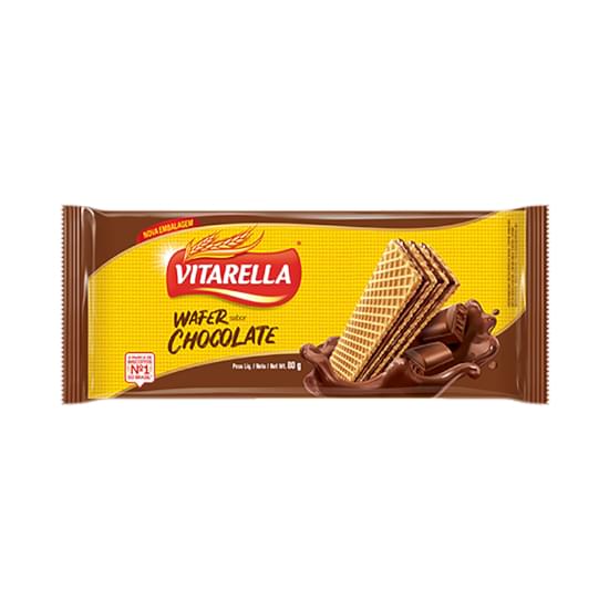 Imagem de Biscoito wafer vitarella chocolate 80g