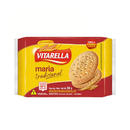 Imagem de Biscoito maria vitarella tradicional 350g