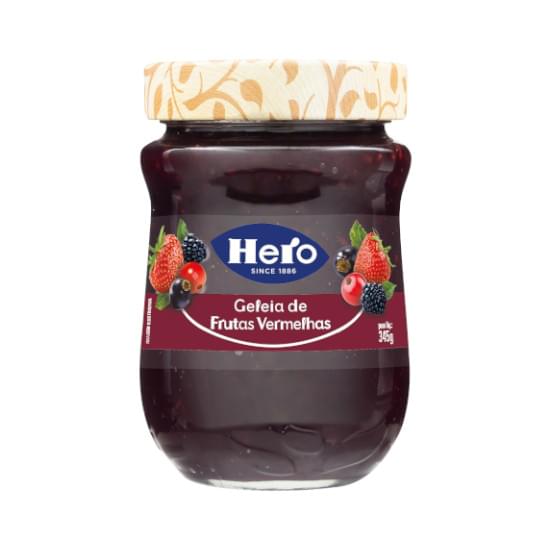 Imagem de Geleia frutas vermelhas hero vidro 345g