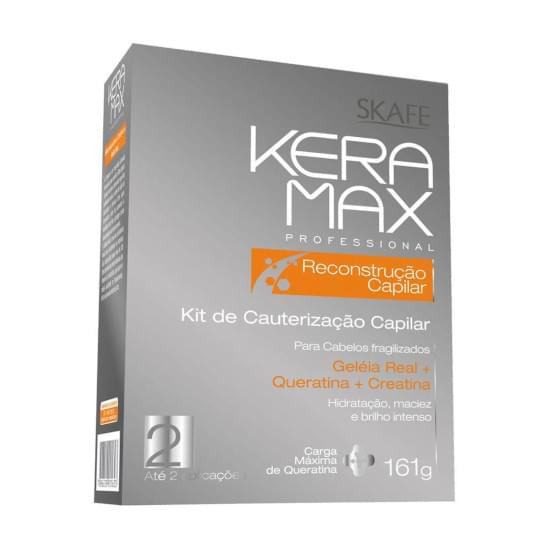 Imagem de Skafe kit keramax reconstrução capilar 161g