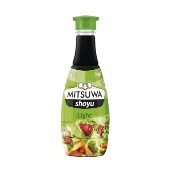 Imagem de Molho shoyu light mitsuwa frasco 500ml