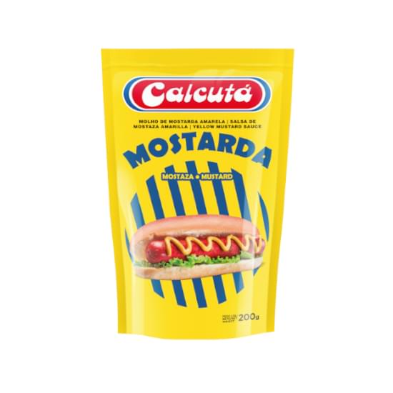 Imagem de Molho de mostarda amarela calcutá sachê 200g