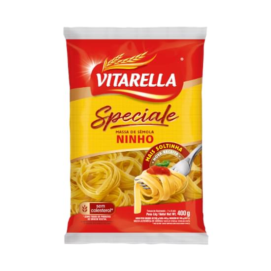 Imagem de Macarrão sêmola vitarella speciale ninho 400g