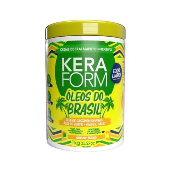 Imagem de Skafe creme de tratamento intensivo keraform óleos do brasil 1kg