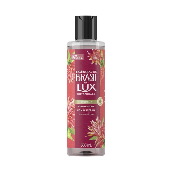 Imagem de Sabonete líquido de glicerina bromélia lux botanicals essências do brasil frasco 300ml