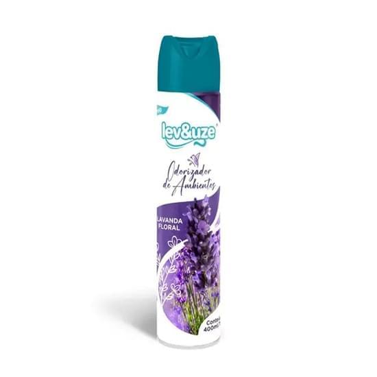 Imagem de Odorizador de ambientes lev&uze lavanda floral 400ml