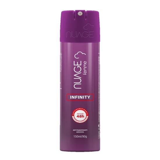 Imagem de Desodorante aerosol nuage infinity feminino 90g