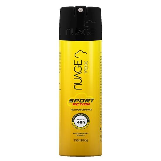 Imagem de Desodorante aerosol nuage sport action masculino 90g