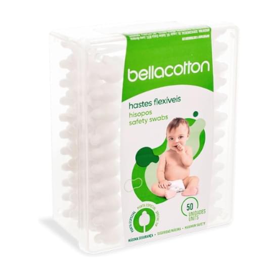 Imagem de Hastes flexíveis bellacotton baby | com 50 unidades