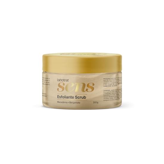 Imagem de Esfoliante corporal labotrat scrub macadâmia & bergamota sens 300g