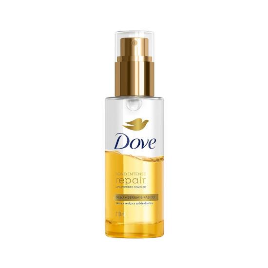 Imagem de Óleo e sérum bifásico 7% peptídeo complex dove bond intense repair frasco 110ml spray