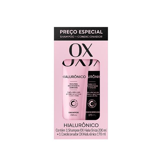 Imagem de Kit ox hialurônico shampoo 200ml + condicionador 170ml