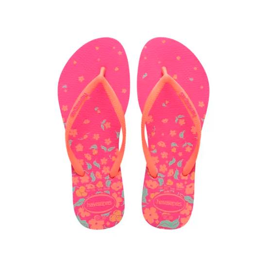 Imagem de Sandalia havaiana feminina slim visuals rosa flux 33/34