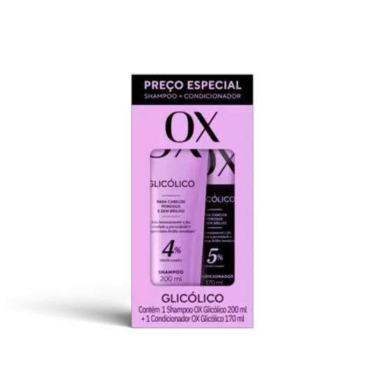 Imagem de Kit ox glicolico shampoo 200ml + condicionador 170ml