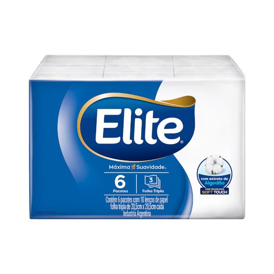 Imagem de Lenço de papel elite pocket 10 folhas 35x6 imp