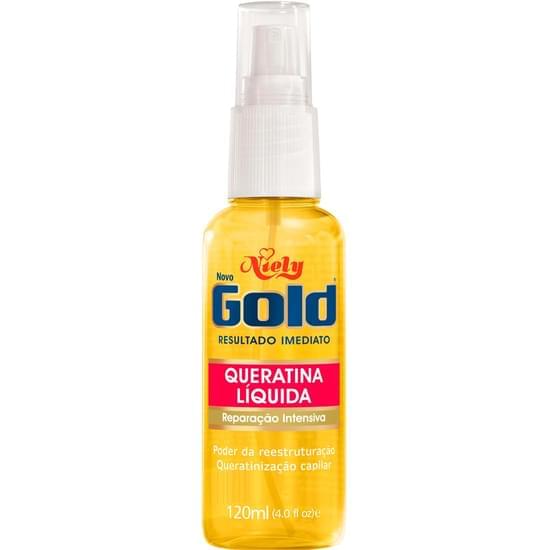 Imagem de Spray capilar niely gold queratina 120ml