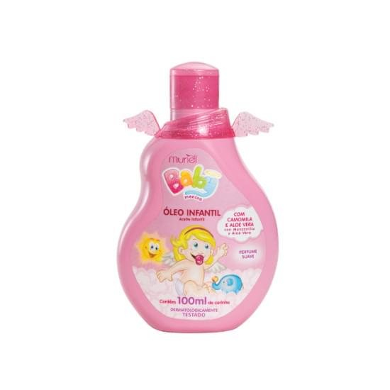 Imagem de Óleo corporal infantil muriel baby menina 100ml