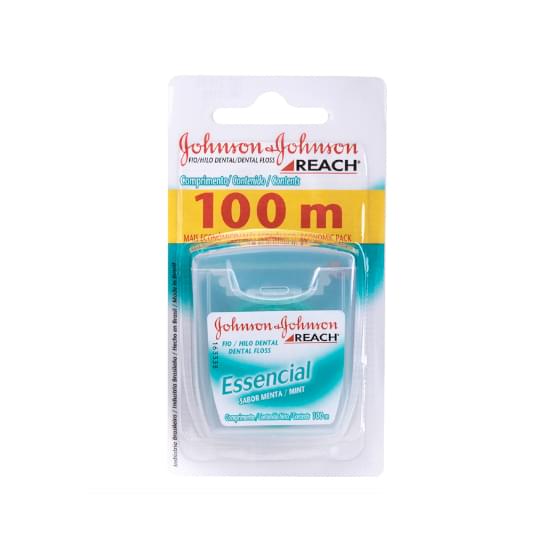 Imagem de Fio dental johnson & johnson reach enssencial menta 100m