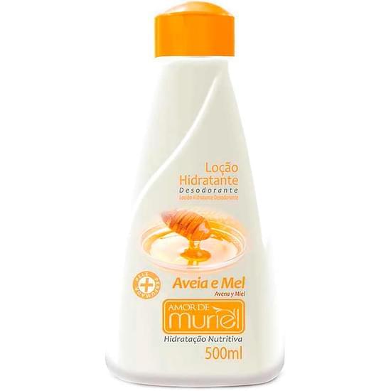 Imagem de Hidratante corporal amor de muriel aveia e mel 500ml