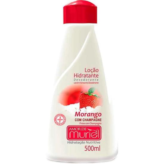 Imagem de Hidratante corporal amor de muriel morango champagne 500ml