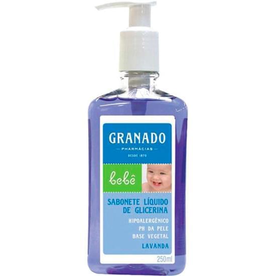 Imagem de Sabonete líquido infantil granado bebê lavanda 250ml