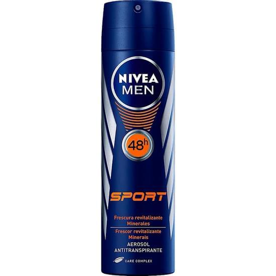 Imagem de Desodorante aerosol masculino nivea sport men 150ml