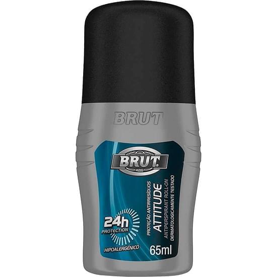 Imagem de Desodorante roll-on masculino brut attitude 65ml