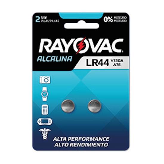 Imagem de Bateria elétrica lithium v13ga 1,5v rayovac | com 2 unidades