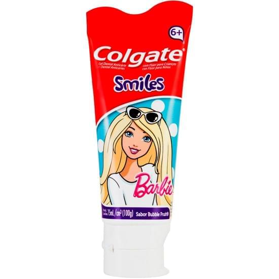 Imagem de Creme dental infantil colgate smiles barbie 6+ anos 100g