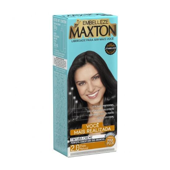 Imagem de Tintura maxton 2.0 preto natural