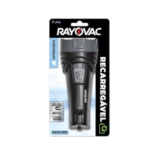 Imagem de Lanterna rayovac recarregável 7 leds bivolt