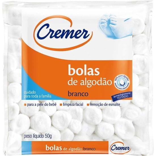 Imagem de Algodão bolas cremer pacote 50g