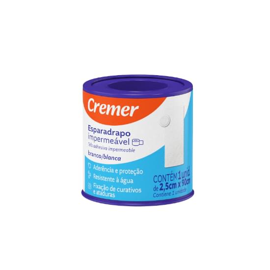 Imagem de Esparadrapo impermeável cremer 2,5cmx90cm