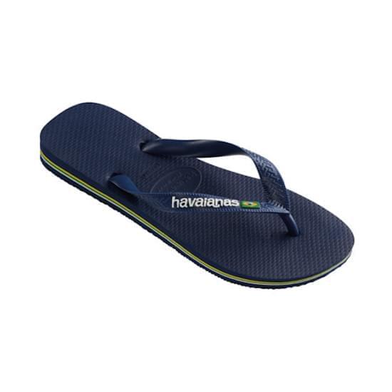 Imagem de Sandália havaianas unissex brasil logo marinho 37/38