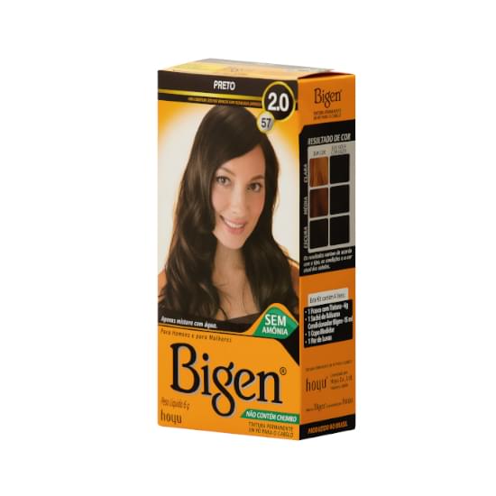 Imagem de Tintura bigen 2.0 57 preto 15ml