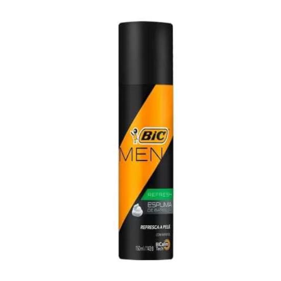 Imagem de Espuma barbear bic for men refresh 150ml 