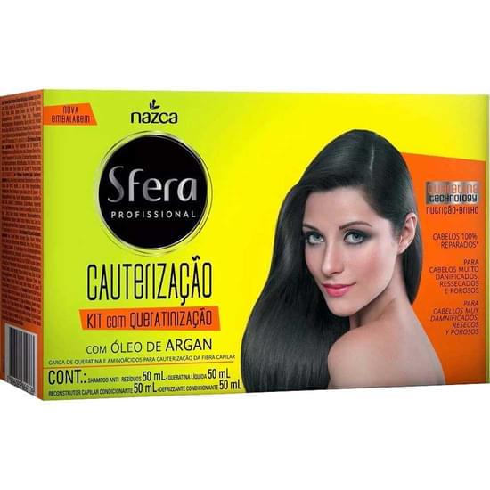 Imagem de Kit sfera cauterização com óleo de argan