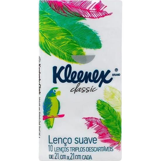 Imagem de Lenço de papel kleenex de bolso suave | pacote com 4 unidades 10 folhas