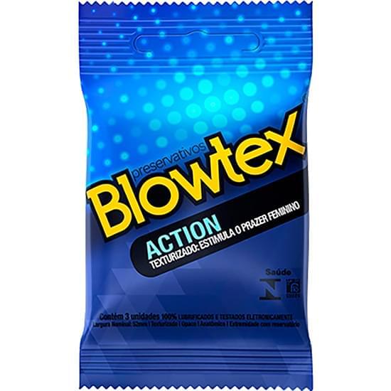 Imagem de Preservativo blowtex actionmax | com 3 unidades