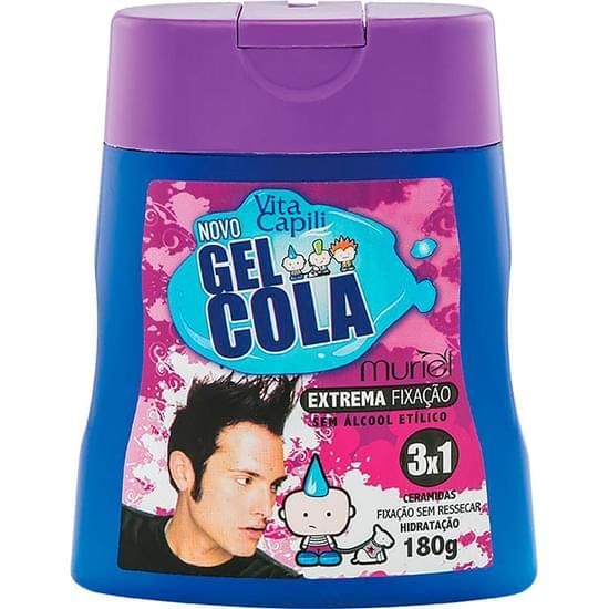 Imagem de Gel fixador vita capili cola vertical azul 1801g