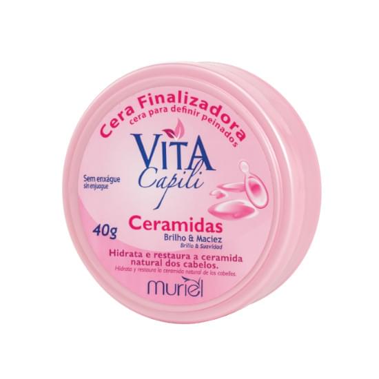 Imagem de Cera finalizadora vita capili ceramidas 40g