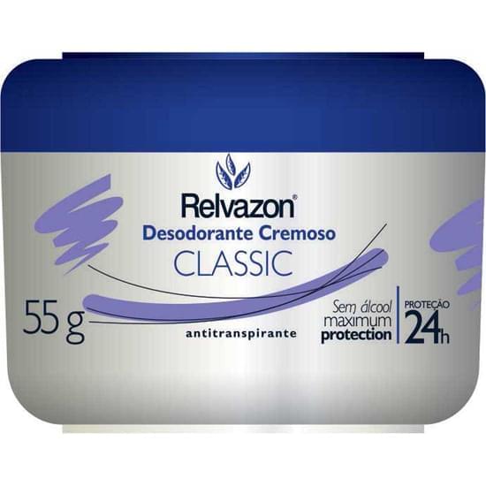 Imagem de Desodorante em creme unisex relvazon classic 55g