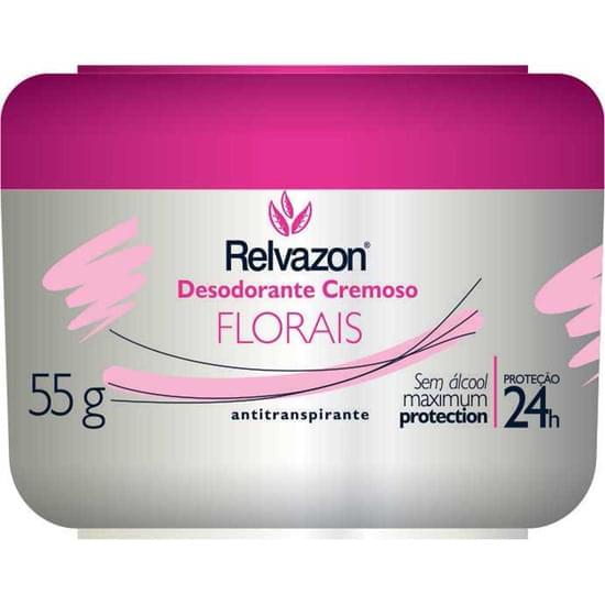 Imagem de Desodorante em creme unisex relvazon florais 55g